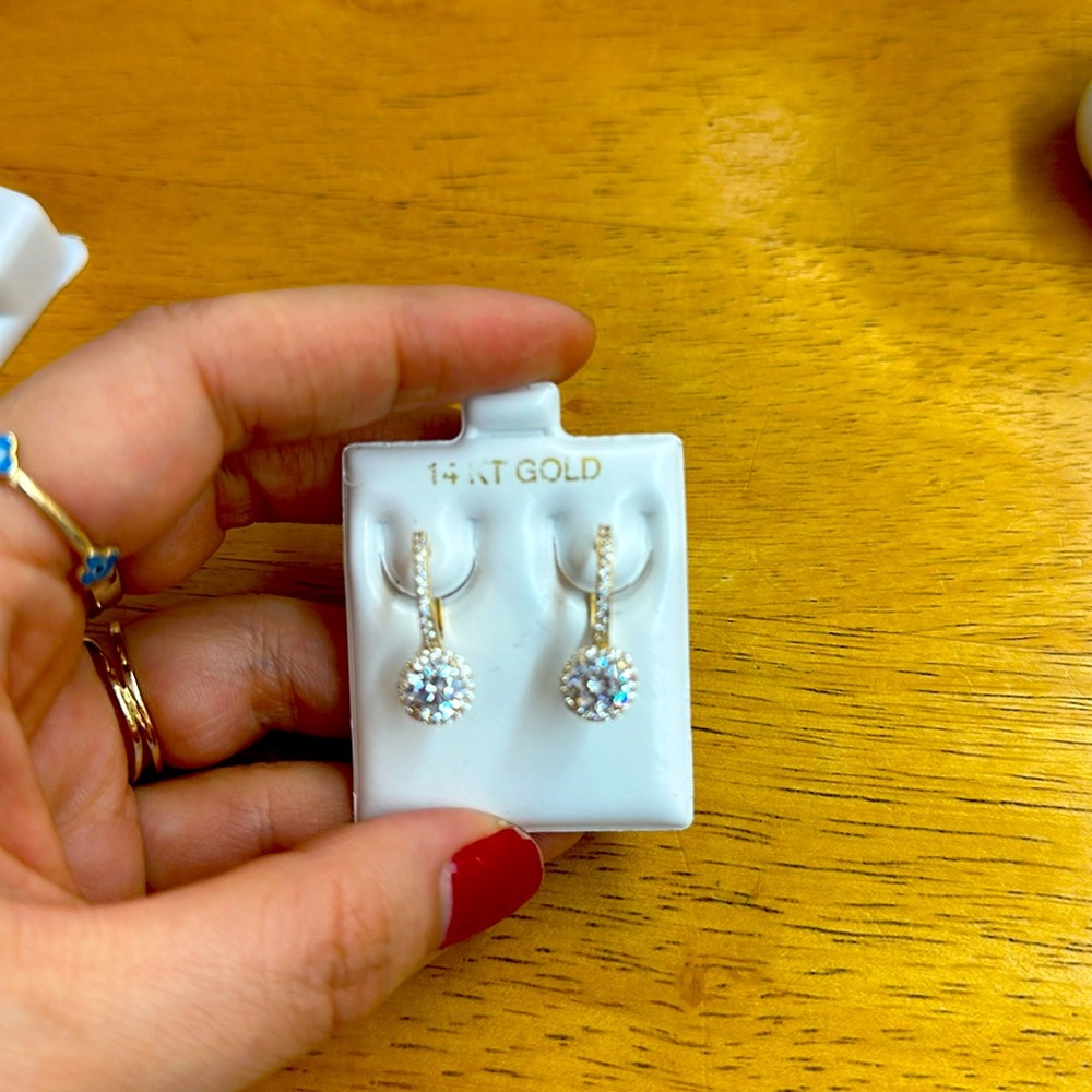 14kt earrings